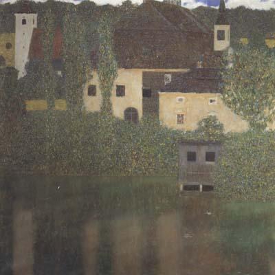 Gustav Klimt Schlo Kammer at Lake Atter I (mk20)